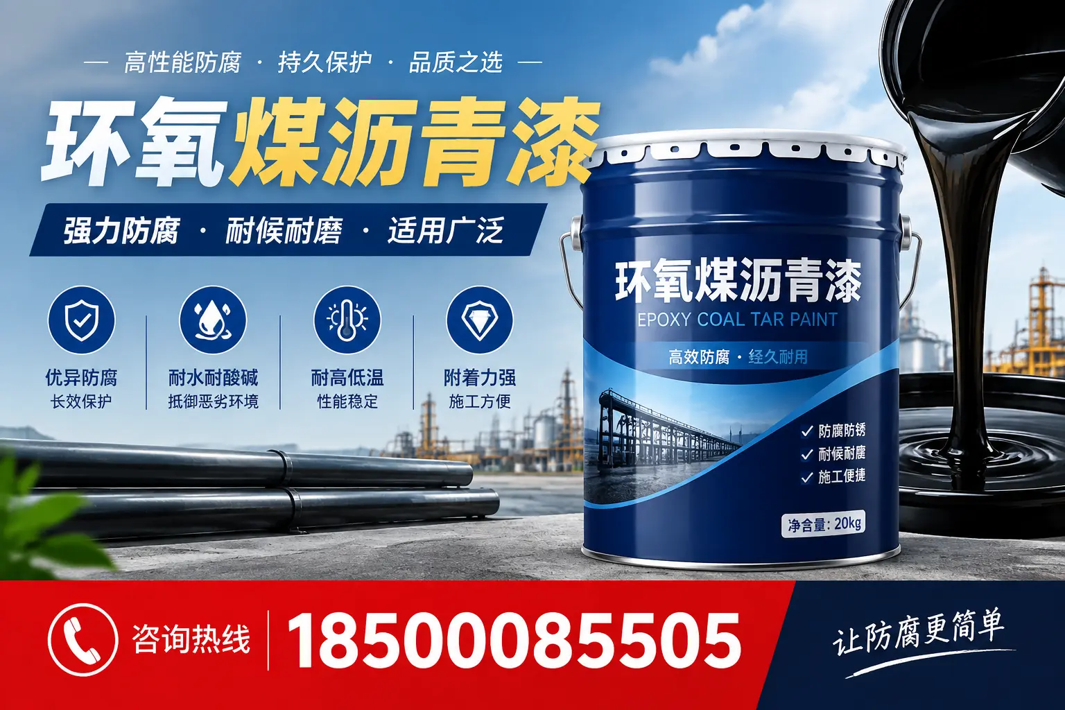 环氧煤沥青漆在不同气候条件下的表现分析,农安适用性